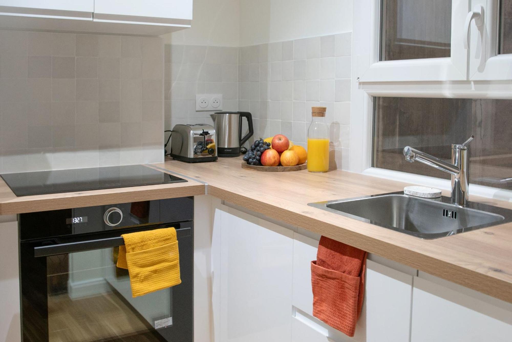 Central Paris & Montorgueil - 1Br - Cityapartmentstay Kültér fotó
